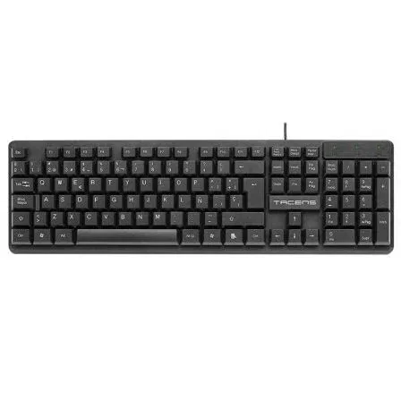 Anima Teclado Profesional AK0ES Membrana USB 2.0 Compatible Windows/Mac/Linux Diseño Ecológico Anima Teclado Profesional AK0ES Membrana USB 2.0 Compatible Windows/Mac/Linux Diseño Ecológico