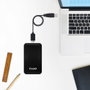 Tooq Caja Externa HDD/SSD 2.5" USB 3.0 para Discos de hasta 9.5 mm SATA, sin Tornillos, Negro