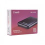 Tooq Caja Externa HDD/SSD 2.5" USB 3.0 para Discos de hasta 9.5 mm SATA, sin Tornillos, Negro