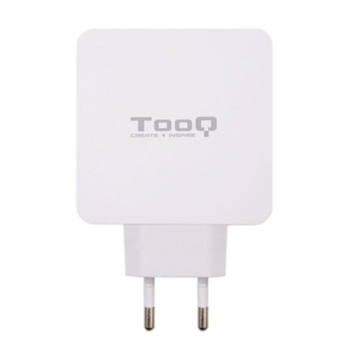 Tooq TQWC-2SC03WT Cargador de Pared 48W USB-C PD y USB-A QC3.0 Blanco Tooq TQWC-2SC03WT Cargador de Pared 48W USB-C PD y USB-A QC3.0 Blanco