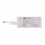 Tooq TQWC-2SC03WT Cargador de Pared 48W USB-C PD y USB-A QC3.0 Blanco