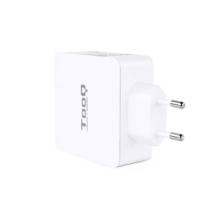 Tooq TQWC-2SC03WT Cargador de Pared 48W USB-C PD y USB-A QC3.0 Blanco Tooq TQWC-2SC03WT Cargador de Pared 48W USB-C PD y USB-A QC3.0 Blanco