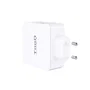 TooQ TQWC-2SC03WT Cargador de Pared USB-C PD 30W + USB-A QC 3.0 18W 48W Total, Carga Rápida para Móviles, Universal, Blanco