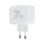 Tooq Cargador de Pared USB 2.0 con Puerto USB-C Blanco