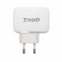Tooq TQWC-2SC02WT Cargador de Pared USB-C y USB-A 27W Blanco