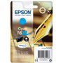 Epson Cartucho de Tinta 16XL Cian DURABrite Ultra T16324012 de Alta Capacidad