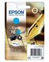 Epson Cartucho de Tinta 16XL Cian DURABrite Ultra T16324012 de Alta Capacidad