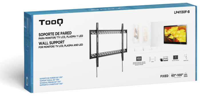 Tooq Soporte de Pared Fijo LP41130F-B para TV de 60-100 pulgadas