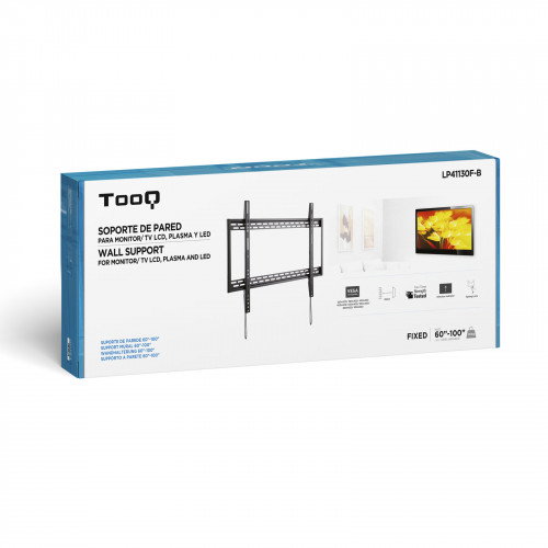Tooq Soporte de Pared Fijo LP41130F-B para TV de 60-100 pulgadas