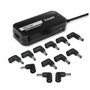 TooQ TQLC-90BS02AT Cargador Universal de 90W con 12 Conectores y 2 USB