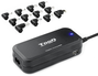 TooQ TQLC-90BS02AT Cargador Universal de 90W con 12 Conectores y 2 USB