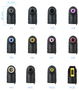 TooQ TQLC-90BS02AT Cargador Universal de 90W con 12 Conectores y 2 USB