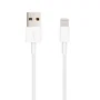 Nanocable 10.10.0401 Cable de Carga y Datos USB-A 2.0 a Lightning para iPhone/iPad/iPod, 1 Metro, Color Blanco