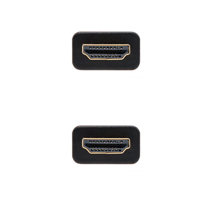 Nanocable Cable HDMI V2.0 4K 3m Negro, Macho-Macho, Nylon Trenzado Nanocable Cable HDMI V2.0 4K 3m Negro, Macho-Macho, Nylon Trenzado
