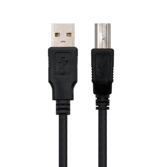 Nanocable Cable USB 2.0 para Impresora Tipo A a Tipo B, 3 m, Negro Nanocable Cable USB 2.0 para Impresora Tipo A a Tipo B, 3 m, Negro