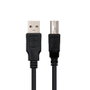 Nanocable Cable USB 2.0 Impresora Tipo A a Tipo B, 3 m, Negro