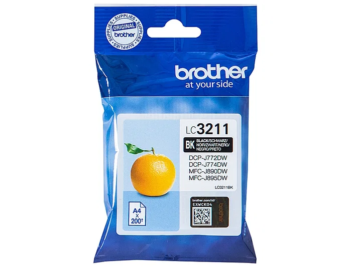 Brother Cartucho de Tinta Negro LC3211BK Brother Cartucho de Tinta Negro LC3211BK