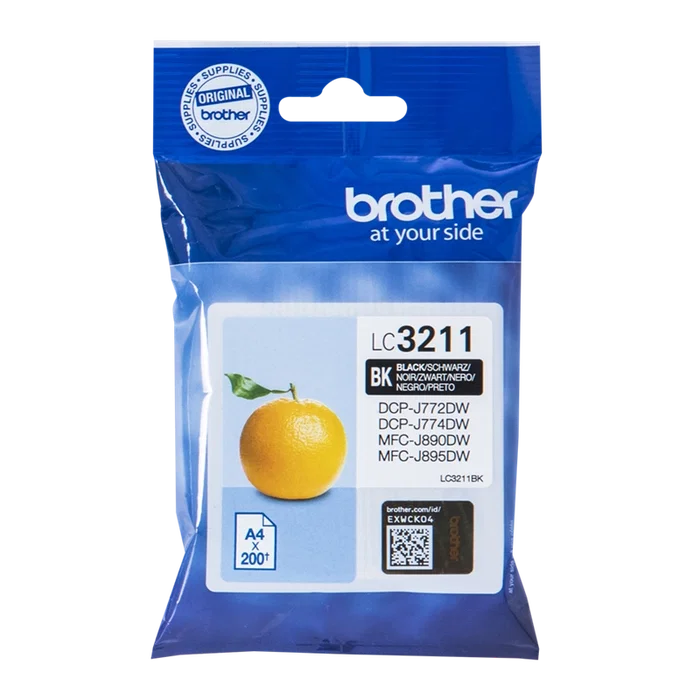 Brother Cartucho de Tinta Negro LC3211BK