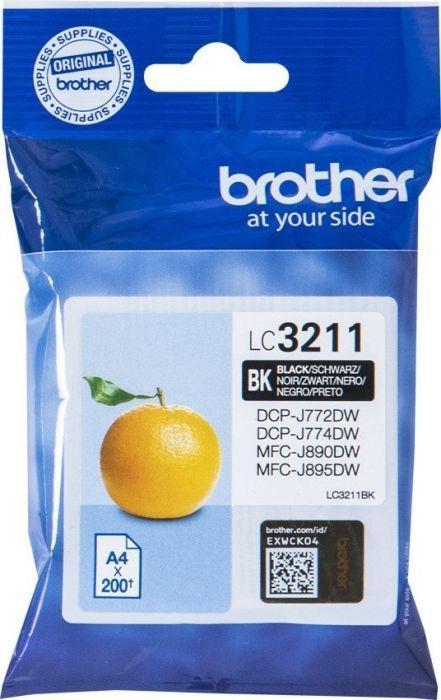 Brother Cartucho de Tinta Negro LC3211BK Brother Cartucho de Tinta Negro LC3211BK