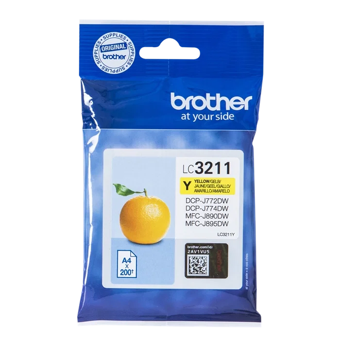 Brother LC3211Y Amarillo Brother LC3211Y Amarillo