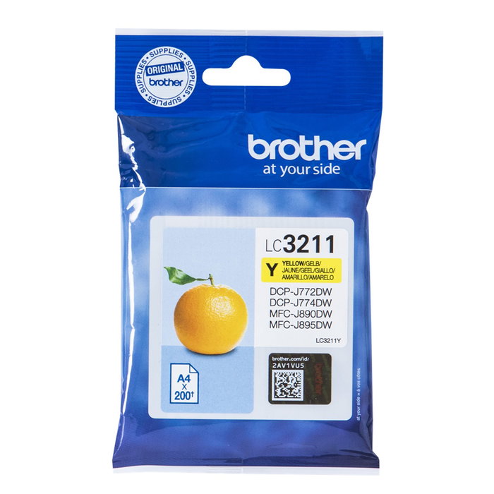 Brother Cartucho de Tinta LC3211Y Amarillo Brother Cartucho de Tinta LC3211Y Amarillo