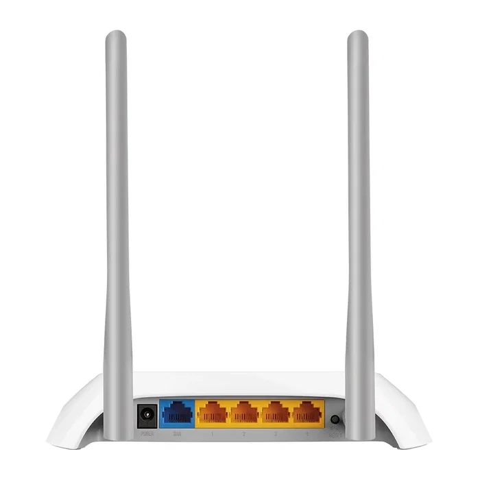 TP-Link TL-WR850N Router Inalámbrico Wi-Fi 4 300 Mbps Banda Única 2.4 GHz con 4 Puertos LAN Ethernet Rápido, Color Gris y Blanco