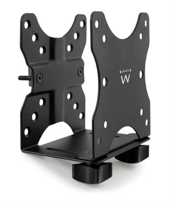EWENT EW1517 Soporte y Montura para Estación de Trabajo/PC Todo en Uno, Negro, Carga Máxima 5 kg, VESA 50x50-100x100mm