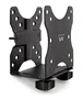 Ewent EW1517 Soporte VESA para Mini PC/PC All-in-One - Capacidad 5 kg - Interfaces Montaje 50x50, 75x75, 100x100 mm - Negro