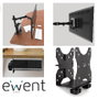Ewent EW1517 Soporte y Montura para Mini PC/Estación de Trabajo Negro
