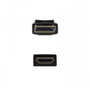 Nanocable Cable Conversor DisplayPort Macho a HDMI Macho 2m Negro
