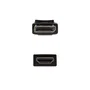 Nanocable Cable Conversor DisplayPort Macho a HDMI Macho 3 m Negro