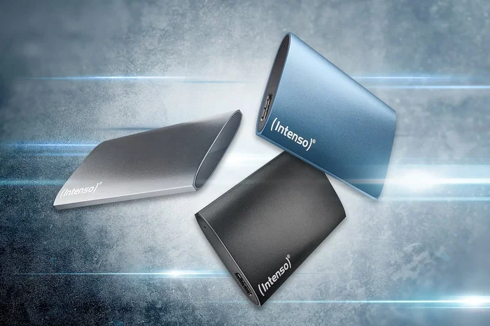 Intenso 3823450 Disco Duro SSD Externo 500 GB, 1.8", USB Tipo-A 3.2 Gen 1, Lectura 500 MB/s, Antracita, Resistente a Golpes