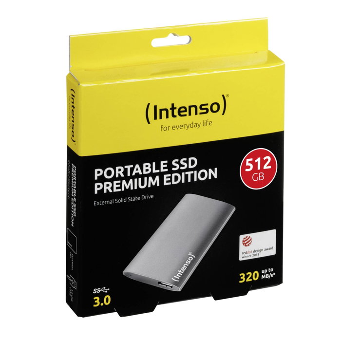 Intenso SSD Externo Premium Edition 512GB Antracita