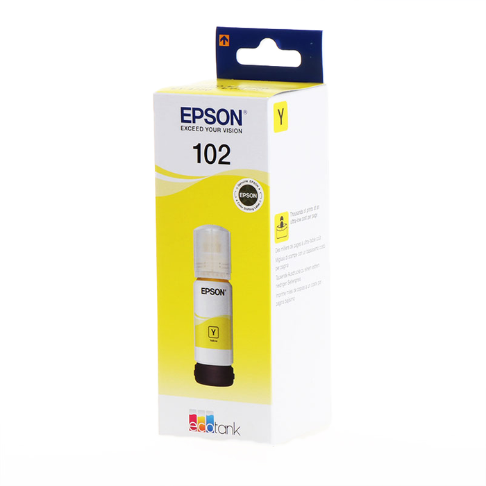 Epson Botella de Tinta 102 Amarillo para EcoTank (C13T03R440) 70 ml Epson Botella de Tinta 102 Amarillo para EcoTank (C13T03R440) 70 ml