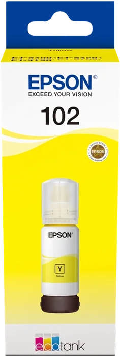 Epson Botella de Tinta 102 Amarilla (C13T03R440)