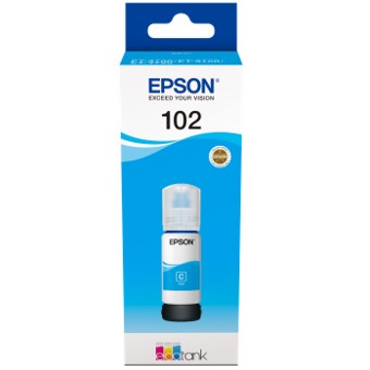 Epson Botella de Tinta 102 Cian C13T03R240 EcoTank 70 ml