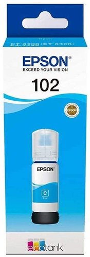 Epson Botella de Tinta 102 Cian C13T03R240 EcoTank 70 ml