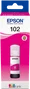 Epson Botella de Tinta 102 Magenta 70 ml para EcoTank ET-2700 ET-3750 ET-4750
