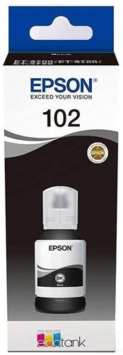 Epson Botella de Tinta 102 Negro 127 ml para EcoTank Epson Botella de Tinta 102 Negro 127 ml para EcoTank