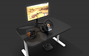 Krom Volante + Pedales K-Wheel NXKROMKWHL Multiplataforma (PC, PS4, PS3, Xbox One)