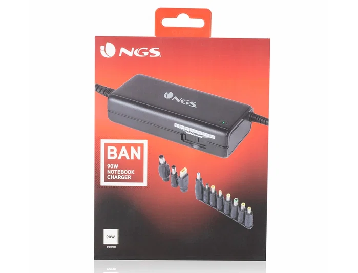 NGS BAN Cargador Universal de 90W con 11 Conectores