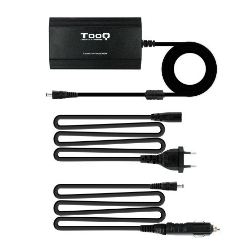 Tooq Cargador Universal para Portátil 100W TQLC-100BS01M Negro Tooq Cargador Universal para Portátil 100W TQLC-100BS01M Negro