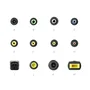 Tooq Cargador Universal para Portátil 100W con 12 Adaptadores y USB
