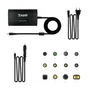 Tooq Cargador Universal para Portátil 100W con 12 Adaptadores y USB