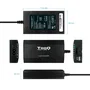 Tooq Cargador Universal para Portátil 100W con 12 Adaptadores y USB