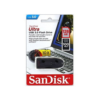 SanDisk Ultra SDCZ48-128G-U46 128 GB USB 3.2 Gen 1 Negro