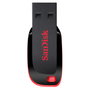 SanDisk Cruzer Blade 64 GB USB 2.0 Negro, Rojo