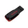 SanDisk Cruzer Blade 64 GB USB 2.0 Negro, Rojo