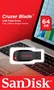 SanDisk Cruzer Blade 64GB USB 2.0 Tipo A Memoria USB - Negro, Rojo, Sin Tapa
