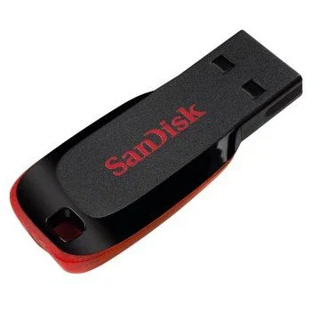 SanDisk Cruzer Blade 64GB USB 2.0 Tipo A Memoria USB - Negro, Rojo, Sin Tapa SanDisk Cruzer Blade 64GB USB 2.0 Tipo A Memoria USB - Negro, Rojo, Sin Tapa